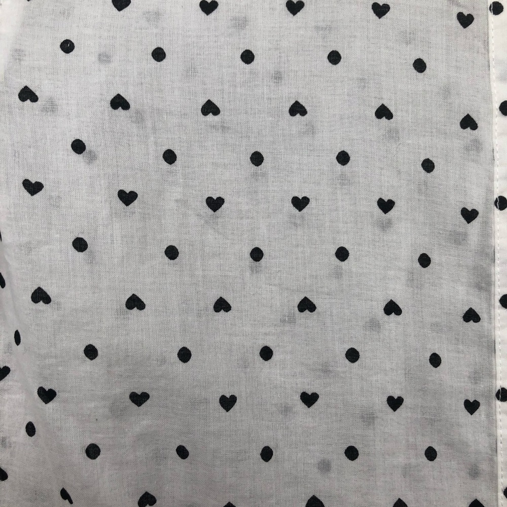 Euc Madewell Button Down Size Smallwith Hearts - image 3